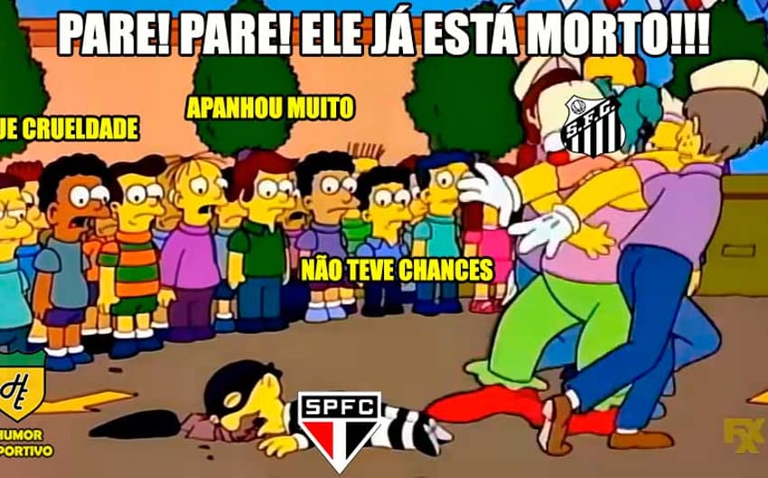 Os melhores memes de Santos 2 x 0 São Paulo