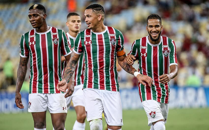 Everaldo, Luciano e Yony González - Fluminense x Madureira