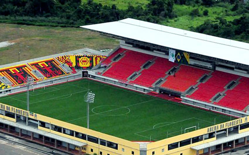 Arena da Floresta abrigará Galvez-AC x ABC e Rio Branco-AC x Bahia na primeira fase da Copa do Brasil
