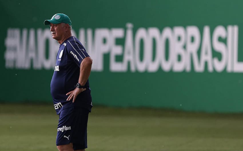 Felipão prepara o Palmeiras para o seu primeiro clássico na temporada