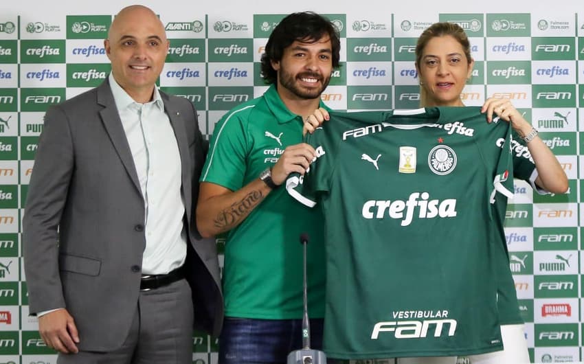 Apresentação de Ricardo Goulart no Palmeiras