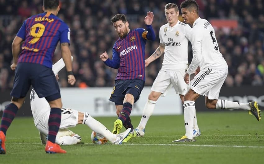 Messi - Barcelona x Real Madrid
