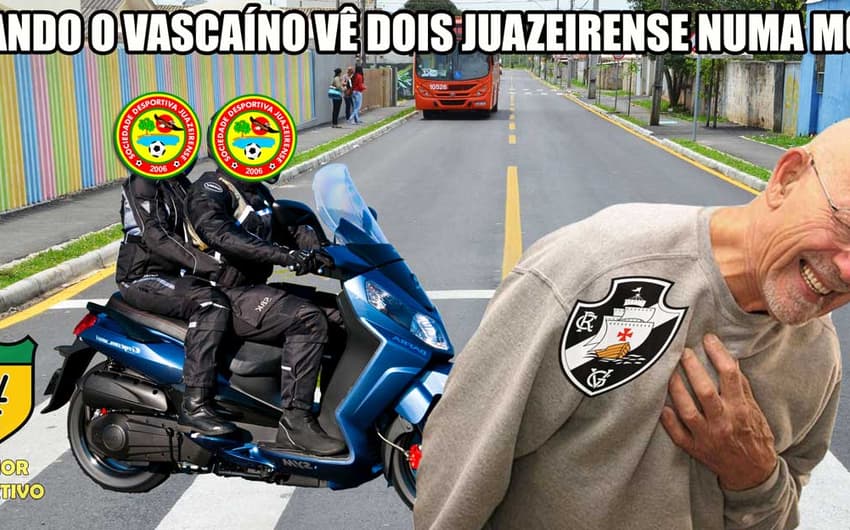 Os melhores memes de Juazeirense 2 x 2 Vasco