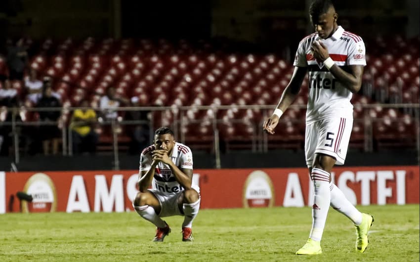 São Paulo foi eliminado da Libertadores pelo Talleres (ARG)&nbsp;