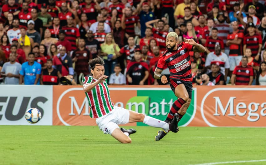 Confira a seguir a galeria especial do LANCE! com imagens do clássico entre Flamengo e Fluminense nesta quinta
