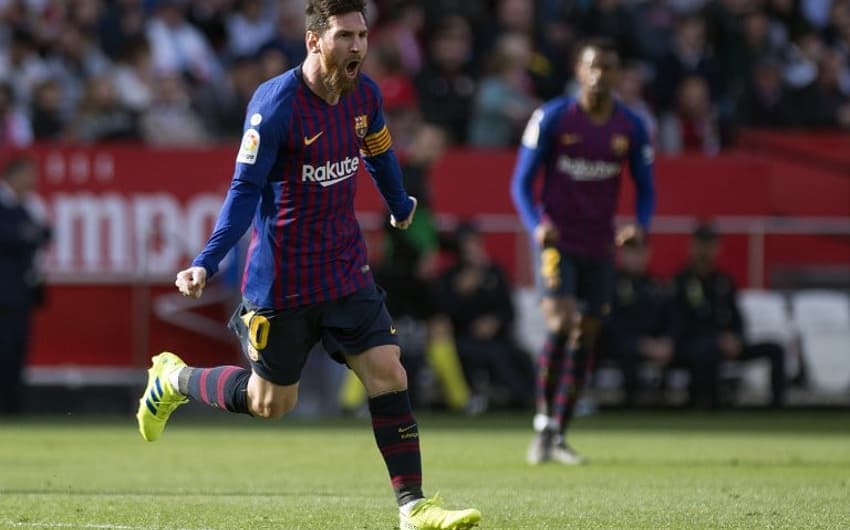 Messi - Sevilla x Barcelona