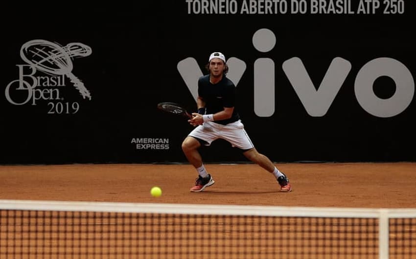 Marco Trungelliti na estreia do Brasil Open 2019 contra Taro Daniel