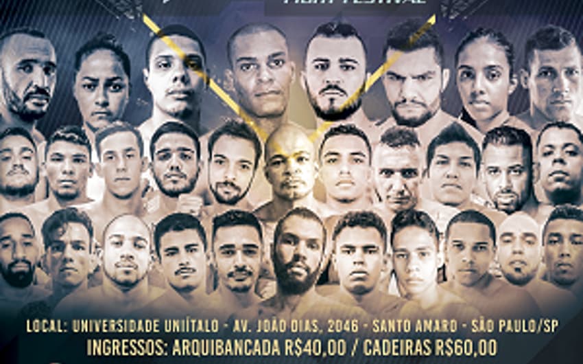 Fusion Fight Festival será realizado no mês de março em São Paulo (Foto: Divulgação)