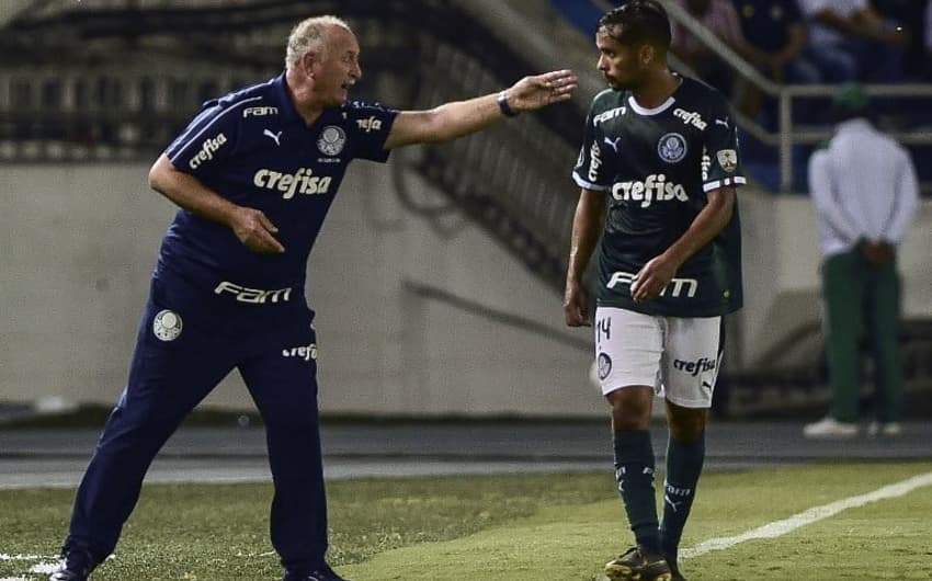 Junior Barranquilla x Palmeiras Felipão e Scarpa