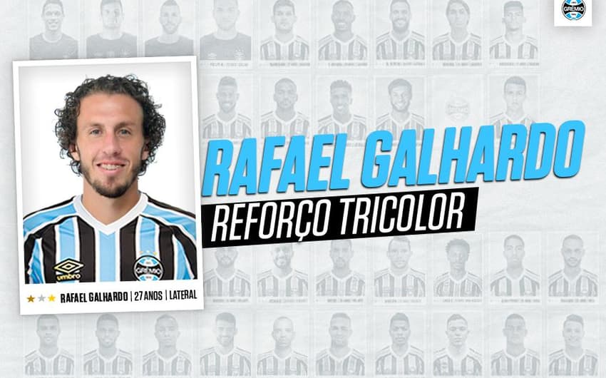 Rafael Galhardo no Grêmio