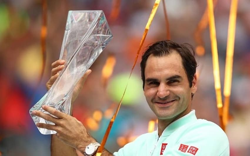 Roger Federer, campeão do Masters 1000 de Miami 2019