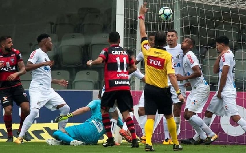 Santos x Atlético-GO - 2017