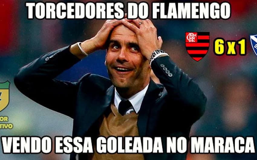 Os melhores memes de Flamengo 6 x 1 San José