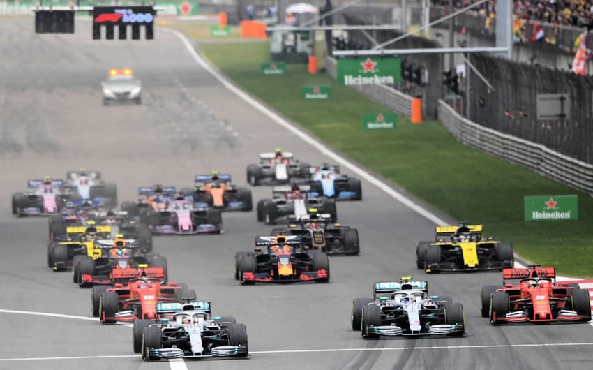 Largada - GP da China F1 2019