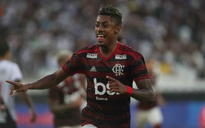 Vasco x Flamengo Bruno Henrique comemoração