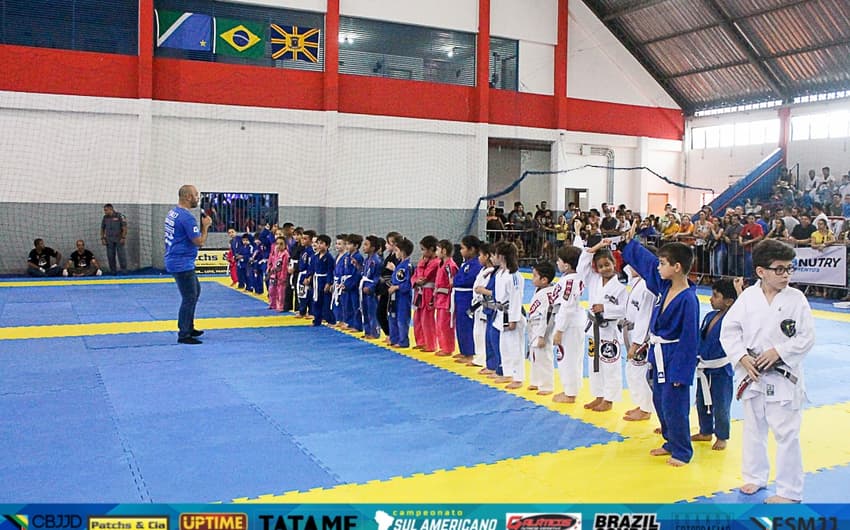 Festival Kids foi uma das atrações do Sul Americano de Jiu-Jitsu em Campo Grande (Foto: Divulgação)