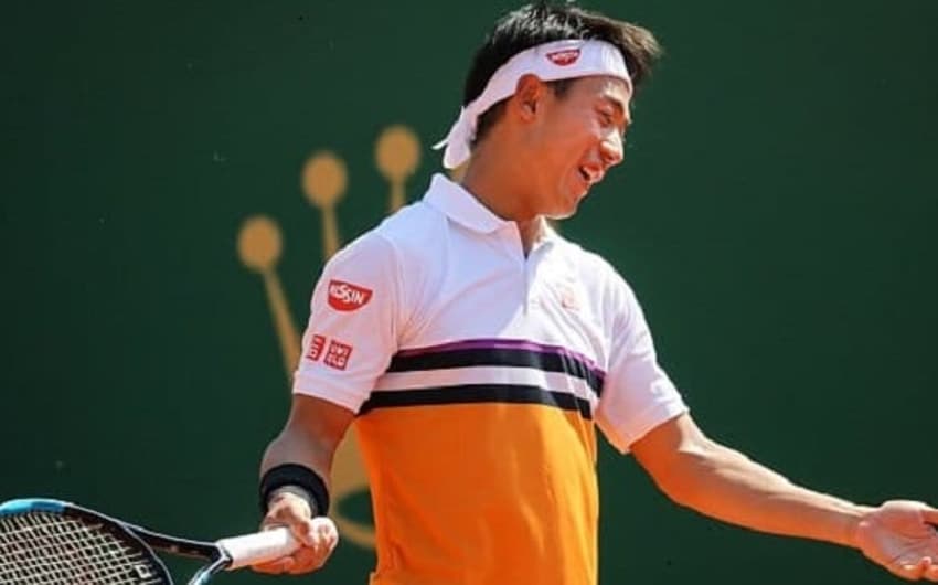 Kei Nishikori cai na estreia do Masters de Monte Carlo em 2019