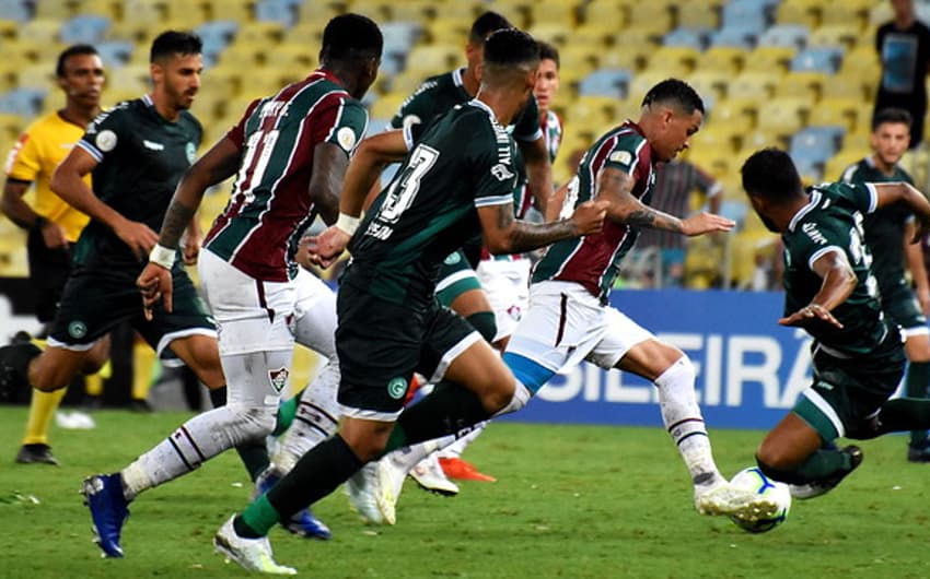 Fluminense 0 x 1 Goiás: as imagens da partida no Maraca