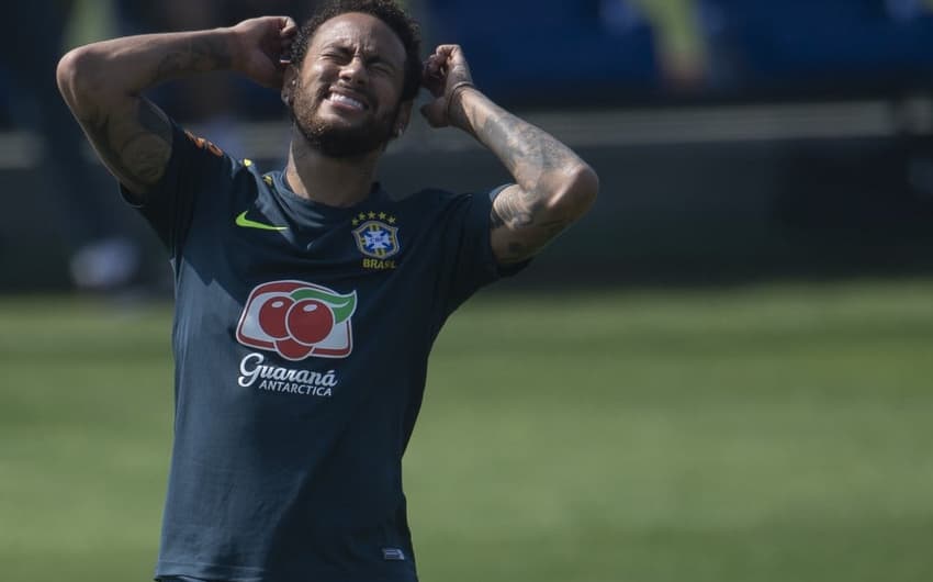 Neymar - Treino Seleção 01.06.19