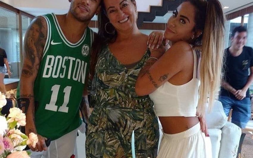 Neymar e família