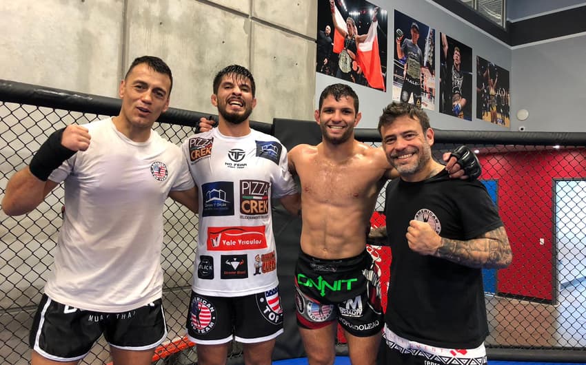 Objetivo de Thiago Moisés é lutar já neste segundo semestre no UFC São Paulo (Foto: Arquivo Pessoal)