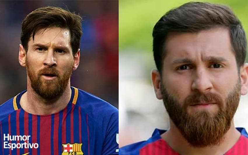 Sósias dos boleiros: Messi