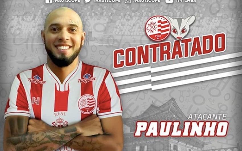 Paulinho anunciado pelo Náutico