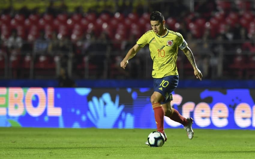 Colômbia x Qatar - James Rodriguez