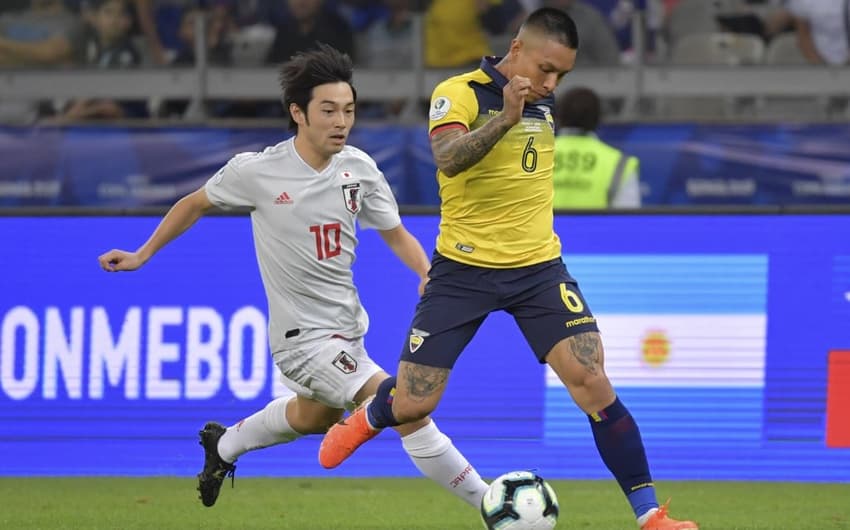 Equador x Japão: confira as imagens da partida