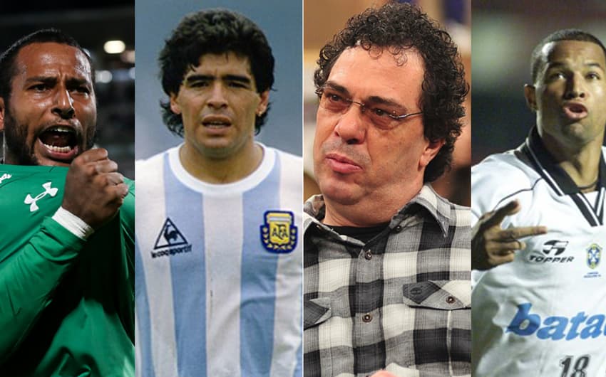 Assim como o goleiro Rodolfo, do Fluminense, outros jogadores de futebol também tiveram problemas com o uso e a dependência de cocaína. Entre eles, grandes atletas como Maradona, Casagrande e Dinei. O LANCE! relembra outros casos!