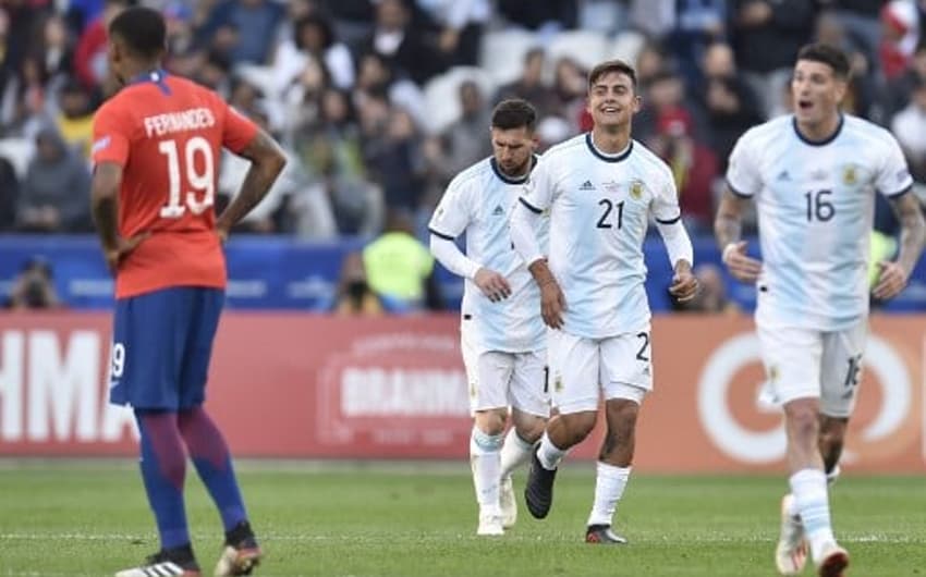 A Argentina ficou com o terceiro lugar da Copa América, vencendo o Chile neste sábado. Confira a galeria do LANCE!