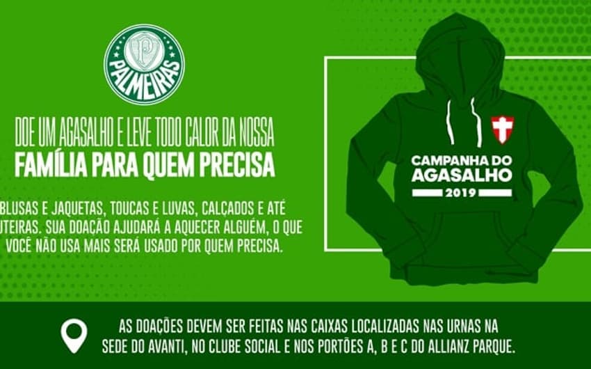Campanha do Agasalho - Palmeiras
