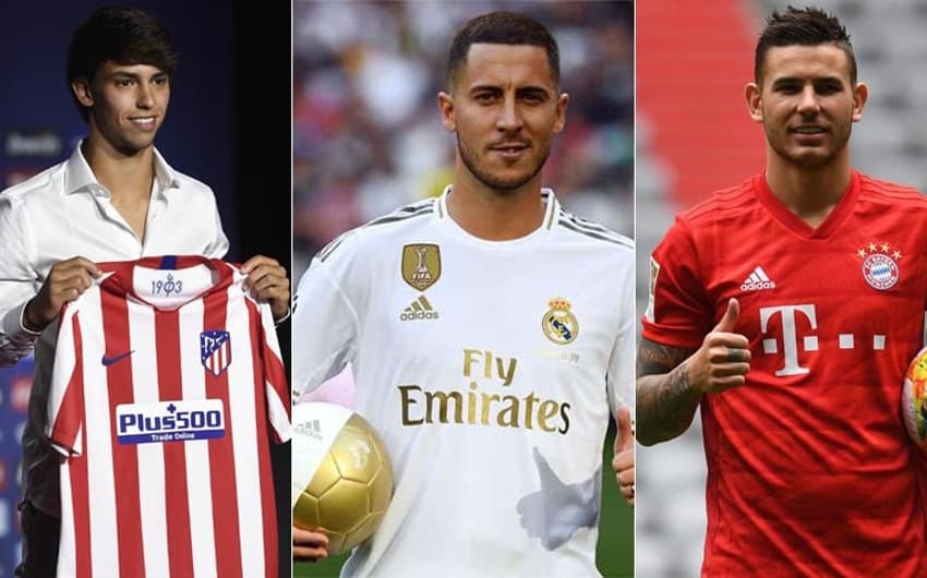 João Félix, Eden Hazard e Lucas Hernández foram as negociações mais caras da janela europeia até aqui. Confira o TOP-10: