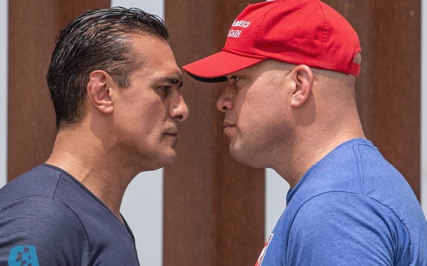 Del Rio e Ortiz vão se enfrentar em duelo no Combate Americas no fim deste ano (Foto: Divulgação/Combate Americas)
