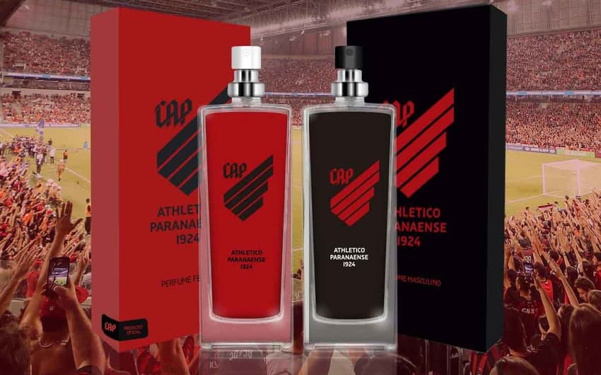 Athletico Paranaense divulga perfume