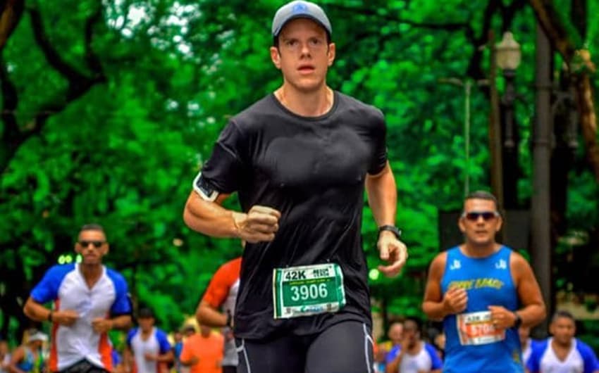 Henrique na Maratona Internacional de São Paulo