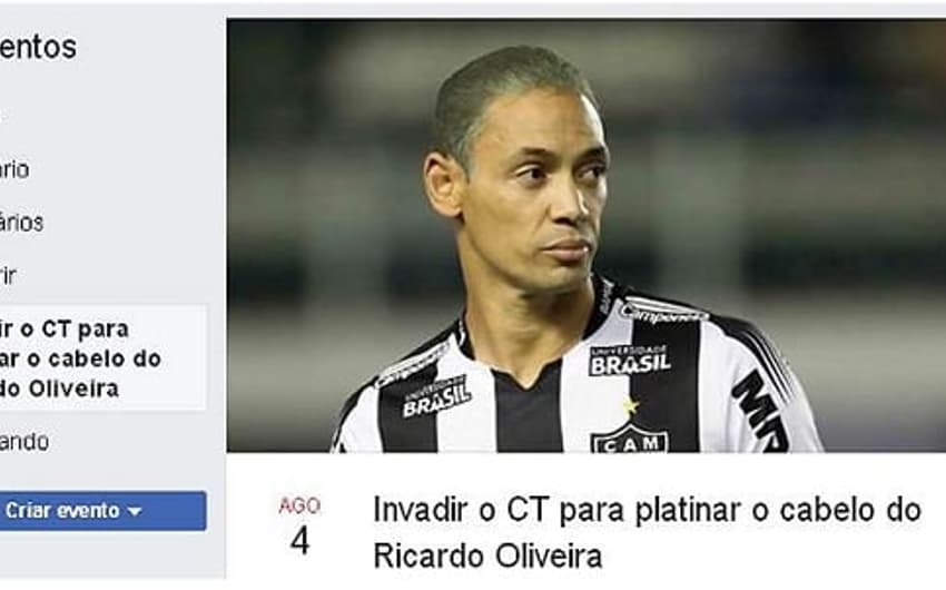 O evento visa pintar o cabelo de Ricardo, com fez o meia Vinicius, que após mudar o visual, virou titular no Galo e ainda vem marcando gols