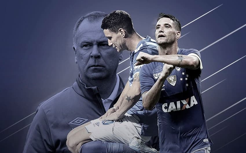 Montagem Cruzeiro Brasileirão x Copa do Brasil