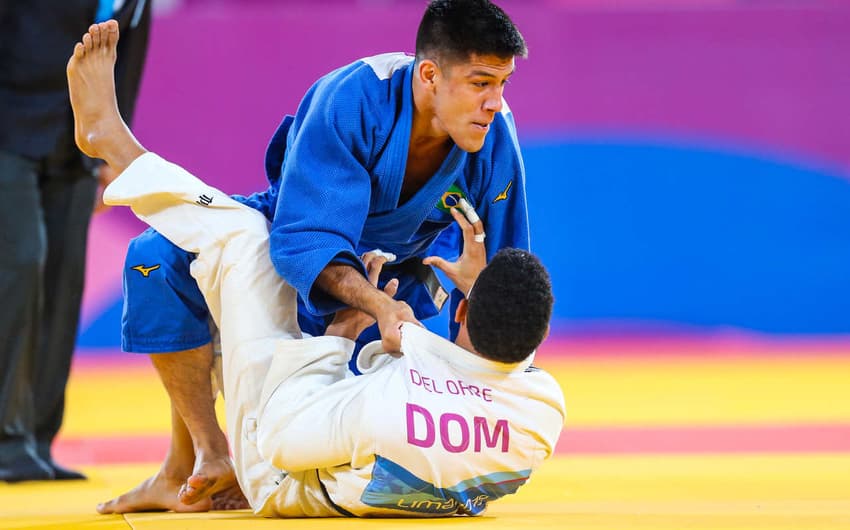 Eduardi Yudy medalha de ouro na categoria -81kg do judô nos Jogos Pan-Americanos Lima 2019