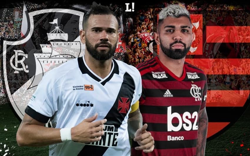 Arte - Vasco x Flamengo