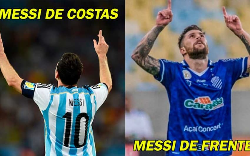Messi e Jonatan Gómez