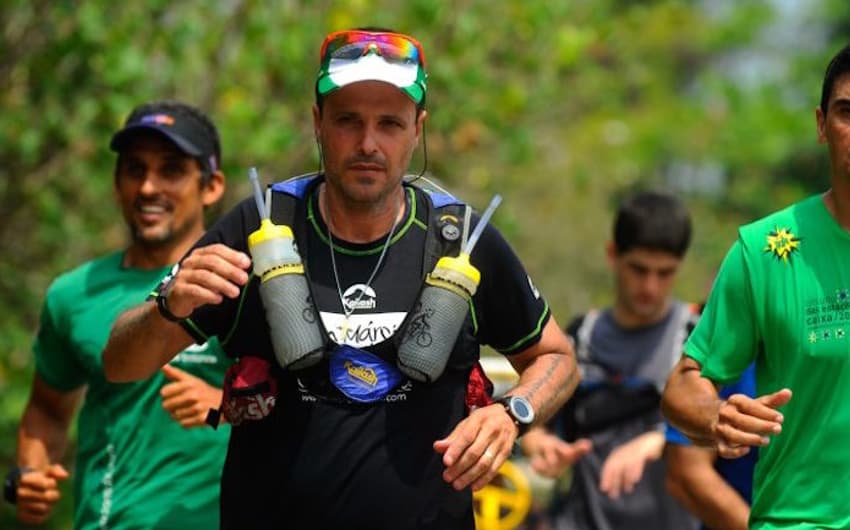 Ultramaratonista Marcio Villar promove evento solidário na Lagoa Rodrigo de Freitas, entre 7h e 17h, para arrecadar mantimentos para o Inca. (Divulgação)