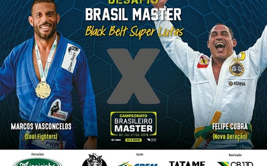 Brasileiro Master de Jiu-Jitsu terá como atração as superlutas (Foto: Divulgação/CBJJD)