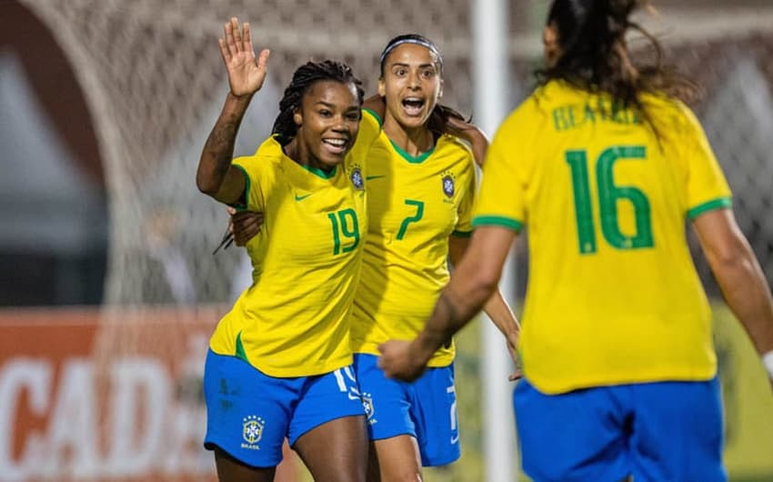 Brasil x Argentina - Torneio Uber de Futebol Feminino