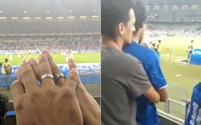 Casal homoafetivo foi atacado por torcedores do próprio clube por postarem uma foto de mãos dadas no Mineirão