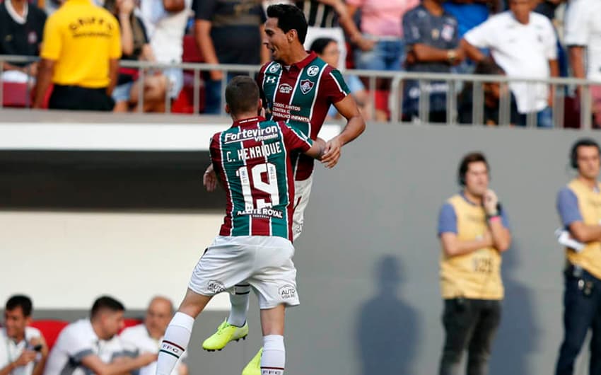 Confira a seguir a galeria especial do LANCE! com imagens da vitória do Fluminense sobre o Corinthians