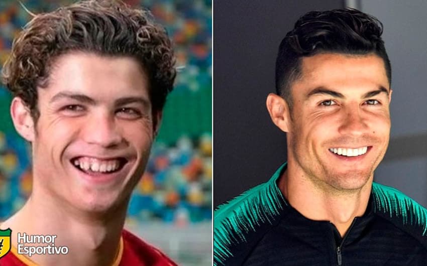 A transformação de Cristiano Ronaldo
