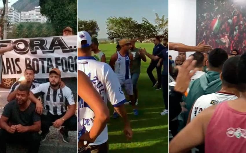 A temporada está sendo marcada por diversos protestos de torcedores, muitas vezes ligados a torcidas organizadas. Botafogo, Cruzeiro e Fluminense tiveram os seus treinos invadidos nos últimos dias por conta da má fase dos times. LANCE! mostra os protestos de torcedores no ano.
