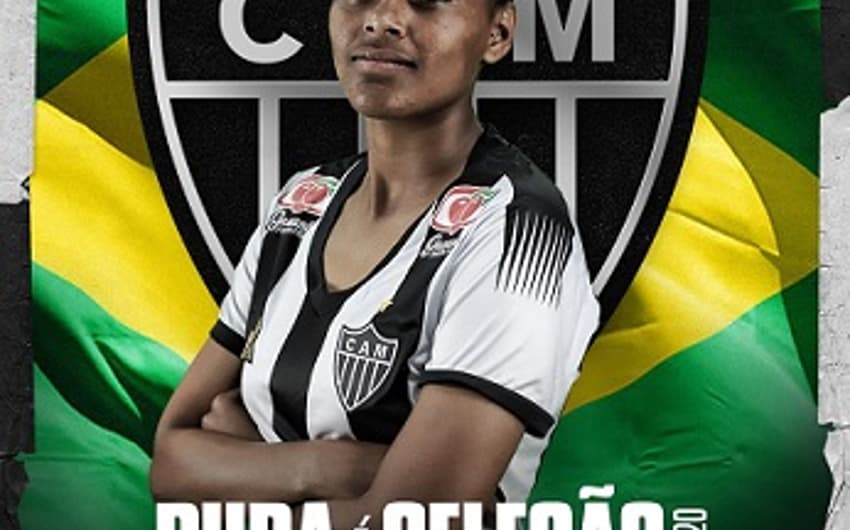 Duda é um dos destaques da equipe feminina do Atlético-MG