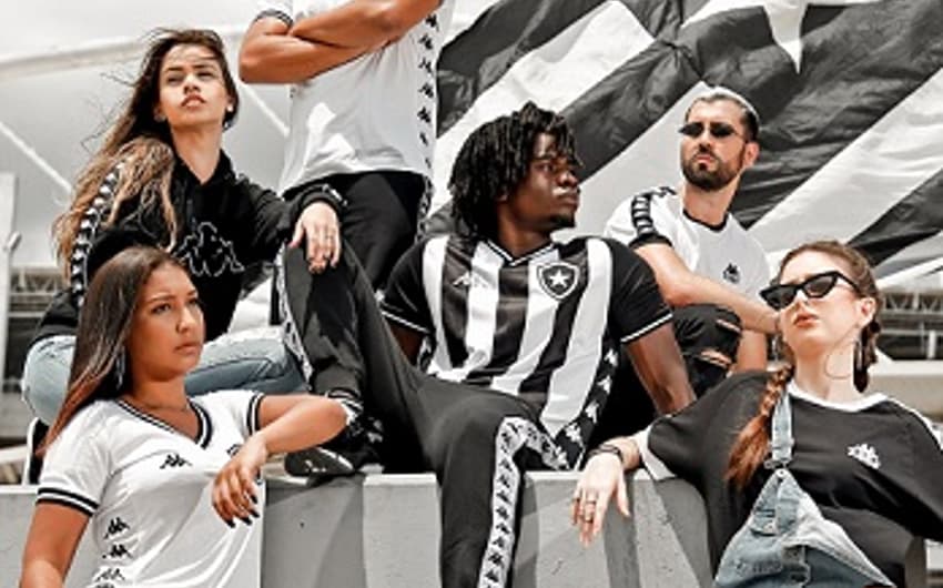 Botafogo divulgou nesta sexta-feira o novo uniforme